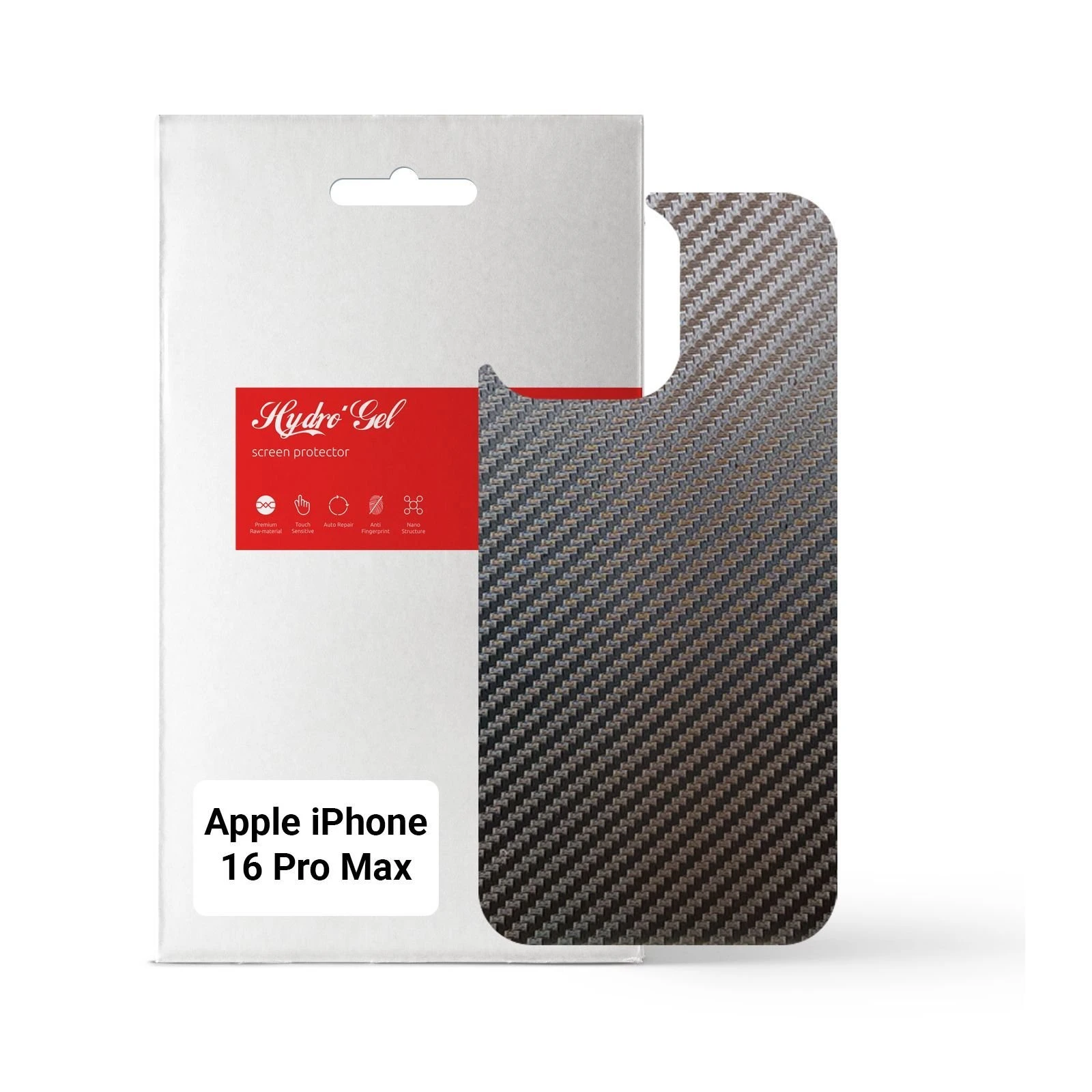 Пленка защитная Armorstandart for Back Panel Apple iPhone 16 Pro Max Carbone (ARM79613) (UA)