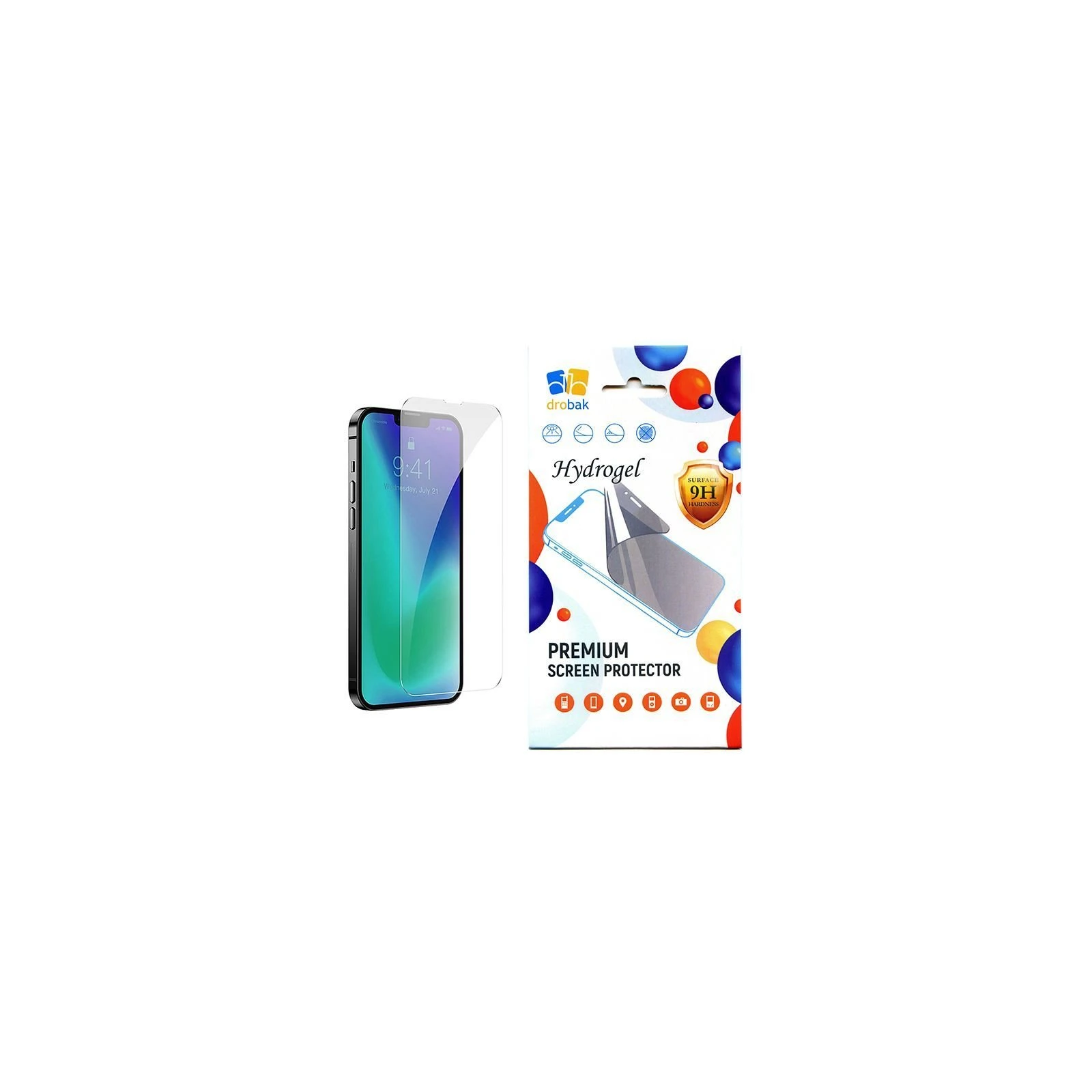 Пленка защитная Drobak Hydrogel Apple iPhone 14 (505064) (505064) (UA)