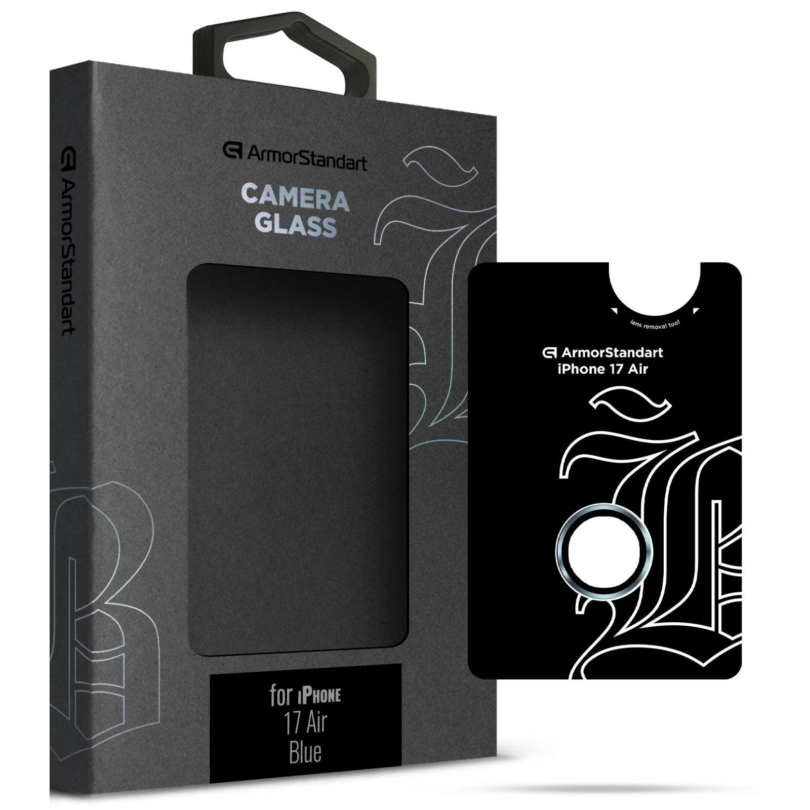 Стекло защитное Armorstandart for Camera Supreme BI Apple iPhone 17 Air Blue (ARM86451) (UA)