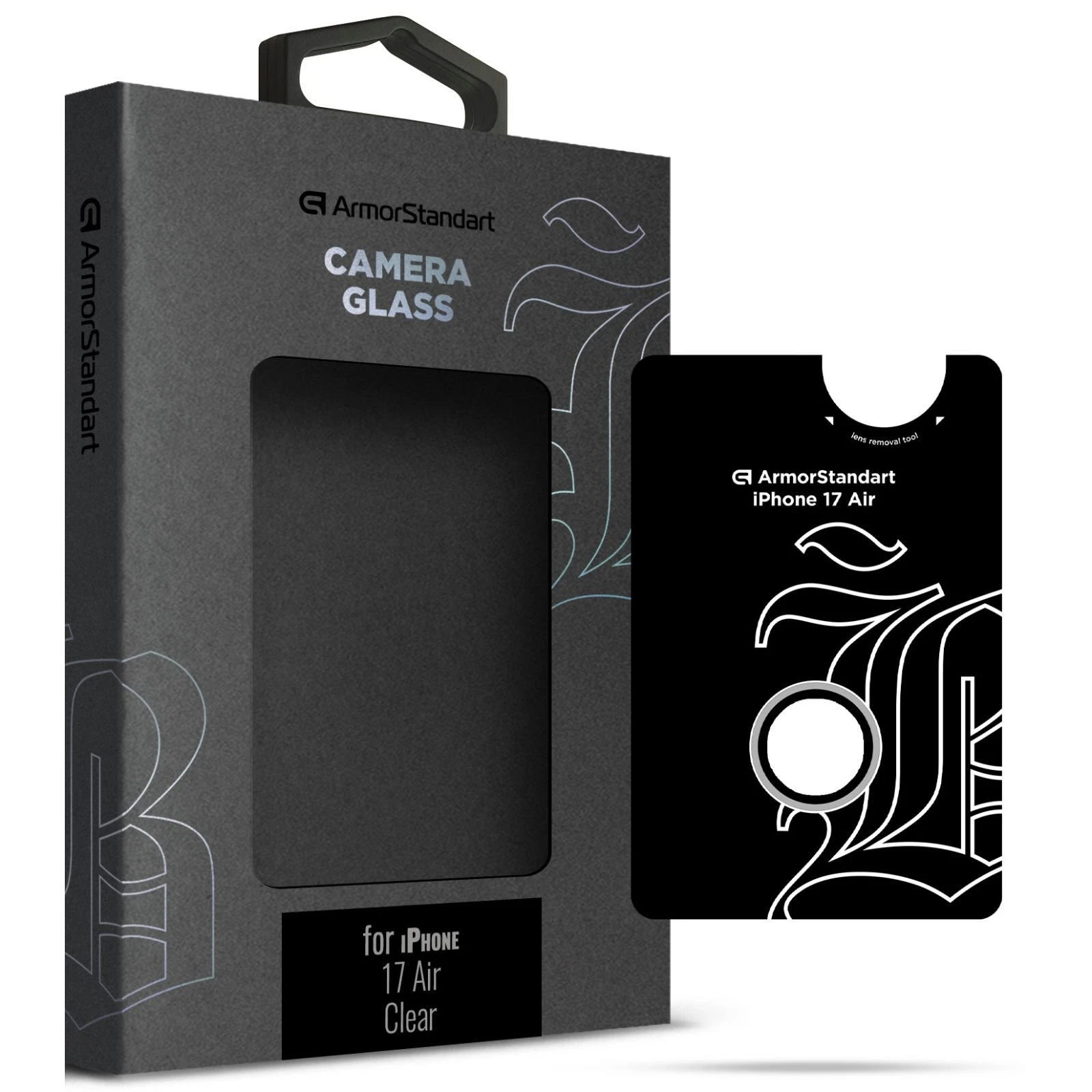Стекло защитное Armorstandart for Camera Supreme BI Apple iPhone 17 Air Transparent (ARM86452) (UA)
