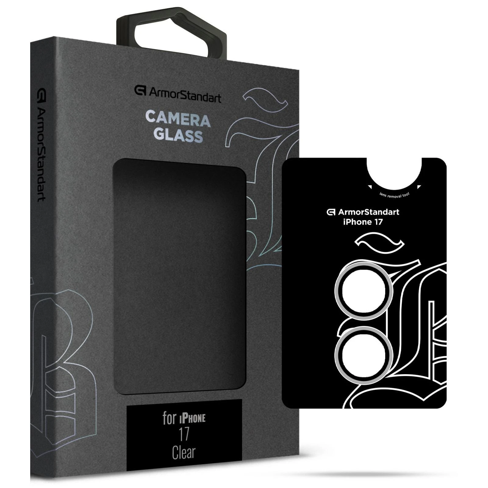 Стекло защитное Armorstandart for Camera Supreme BI Apple iPhone 17 Transparent (ARM86447) (UA)
