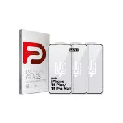 Захисне скло Armorstandart Pro 3D LE Apple iPhone 14 Plus/13 Pro Max Black 3 шт (ARM77600) (UA)