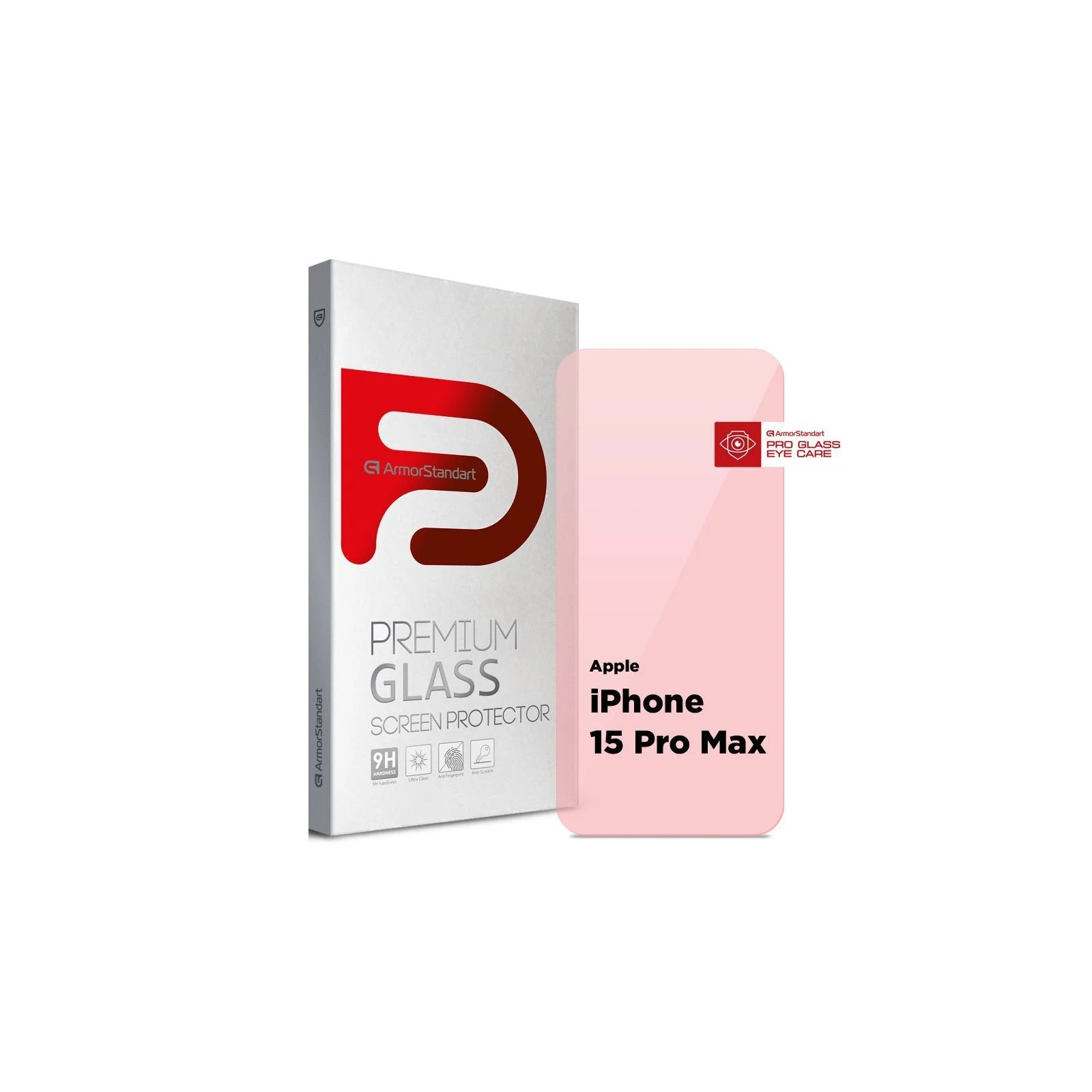 Стекло защитное Armorstandart Pro Eye Care Apple iPhone 15 Pro Max (ARM77670) (UA)