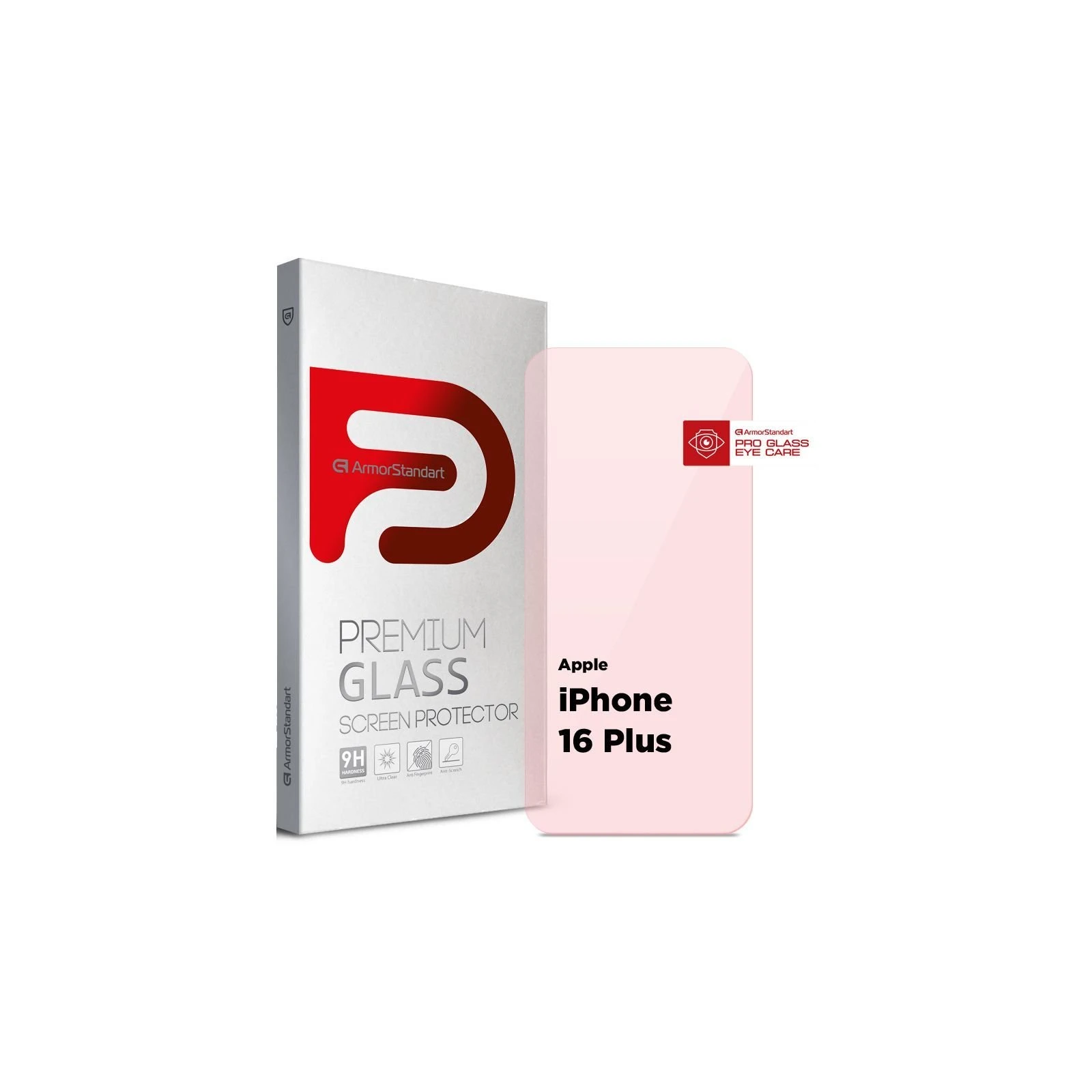 Стекло защитное Armorstandart Pro Eye Care Apple iPhone 16 Plus (ARM80304) (UA)