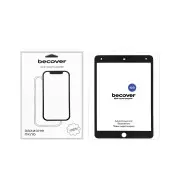 Захисне скло BeCover 10D Apple iPad 10.2 2019/2020/2021 Black (710572) (UA)