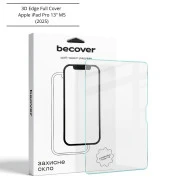 Захисне скло BeCover 3D Edge Full Cover Apple iPad Pro 13