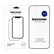 Захисне скло BeCover Apple iPhone 13 10D Black (711513) (UA)
