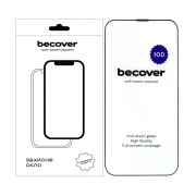 Захисне скло BeCover Apple iPhone 14 Plus 10D Black (711326) (UA)