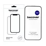 Захисне скло BeCover Apple iPhone 15 Plus 10D Black (711330) (UA)