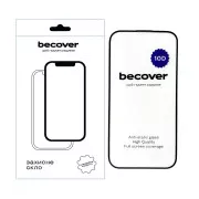 Захисне скло BeCover Apple iPhone 15 Pro 10D Black (711331) (UA)