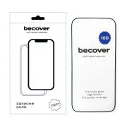 Захисне скло BeCover Apple iPhone 16 Pro 10D Black (712323) (UA)