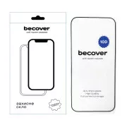 Захисне скло BeCover Apple iPhone 16 Pro Max 10D Black (712324) (UA)