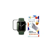 Захисне скло Drobak Apple Watch Series 9 45mm Black Frame A+ (323211) (UA)