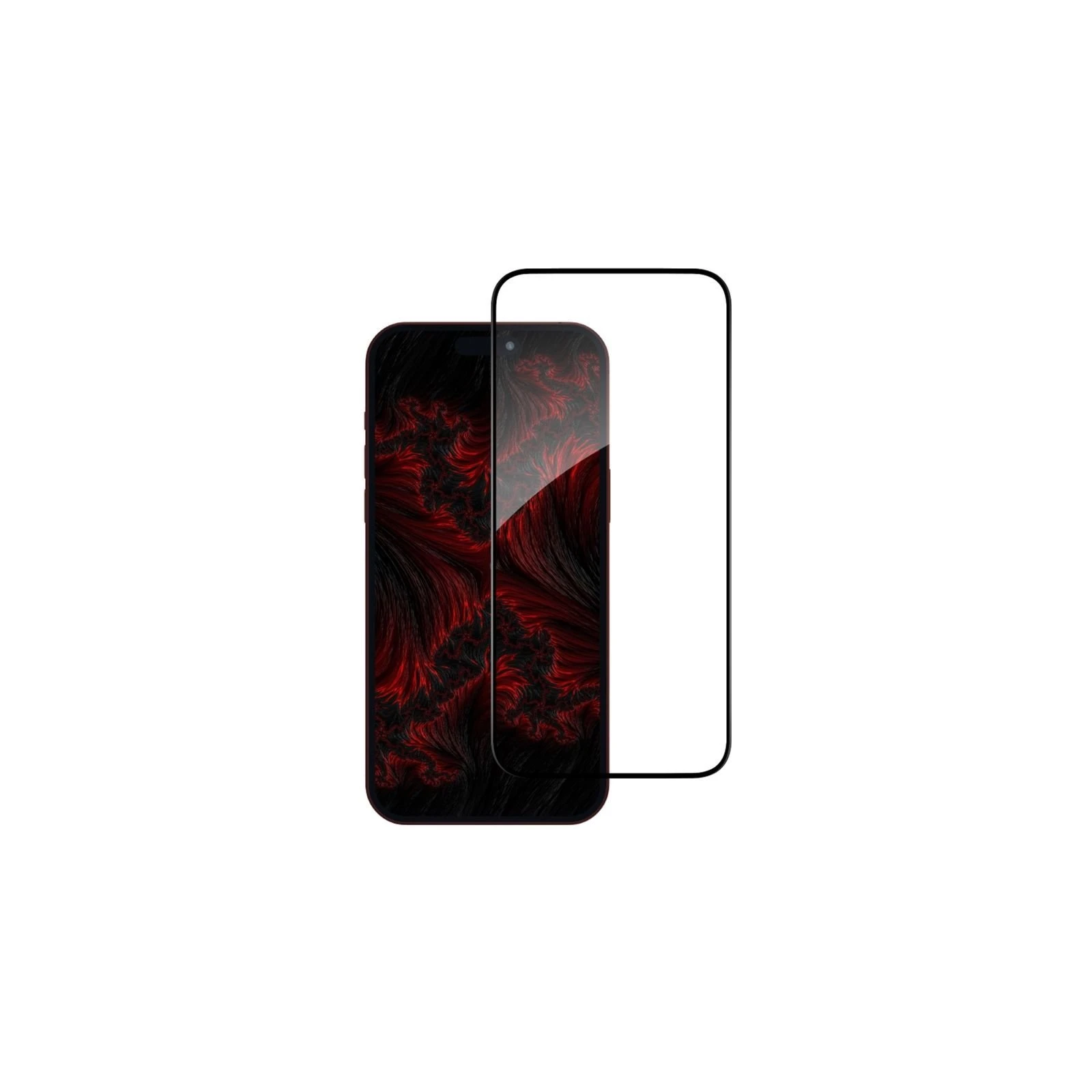 Стекло защитное Intaleo Full Glue Apple iPhone 15 Pro Max (1283126575457) (UA)