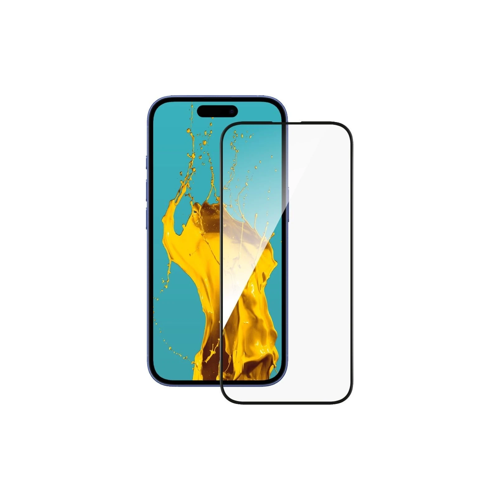 Стекло защитное Piko Full Glue Apple iPhone 16 Plus Black (1283126593390) (UA)