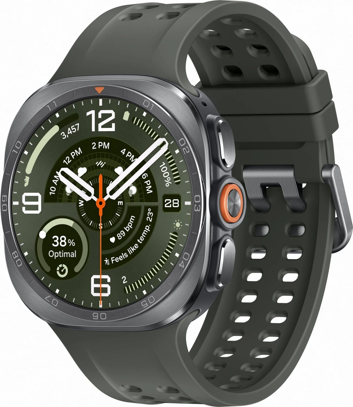 Смарт-часы Samsung Galaxy Watch Ultra2 Titanium Silver 47mm LTE Marine Band Black S/M/L (SM-L715FZSA)