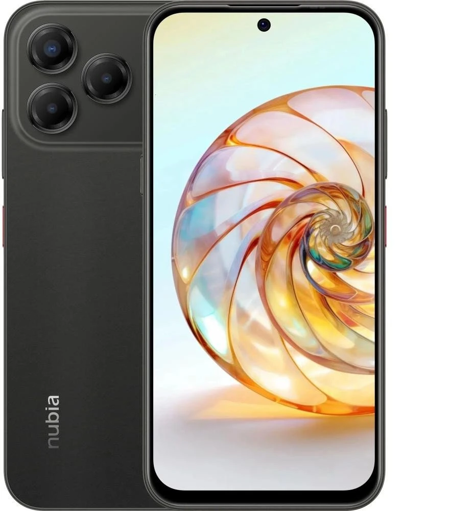Телефон ZTE nubia V80 Design 4/256GB Midnight Black (UA)