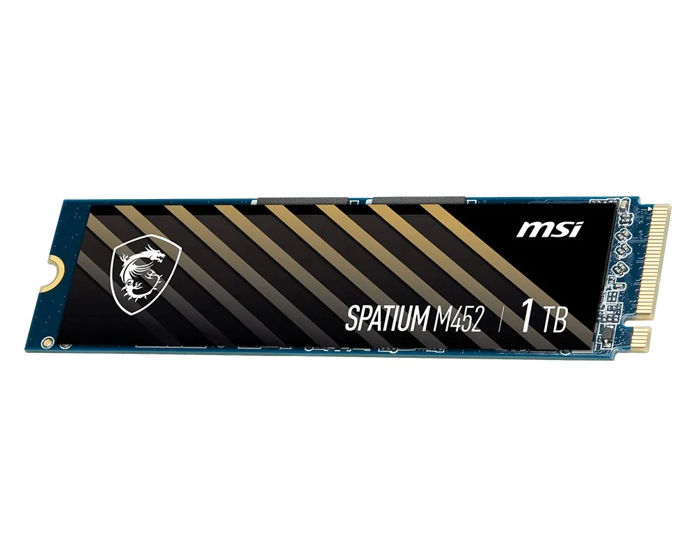 SSD диск 1TB MSI Spatium M452 M.2 2280 PCIe 4.0 x4 NVMe 3D NAND TLC (S78-440L970-P83) (UA)