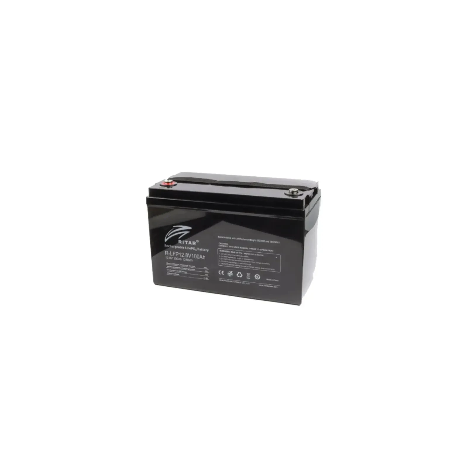 Батарея LiFePo4 Ritar 12,8V 100Ah (R-LFP12.8V100AH) (UA)