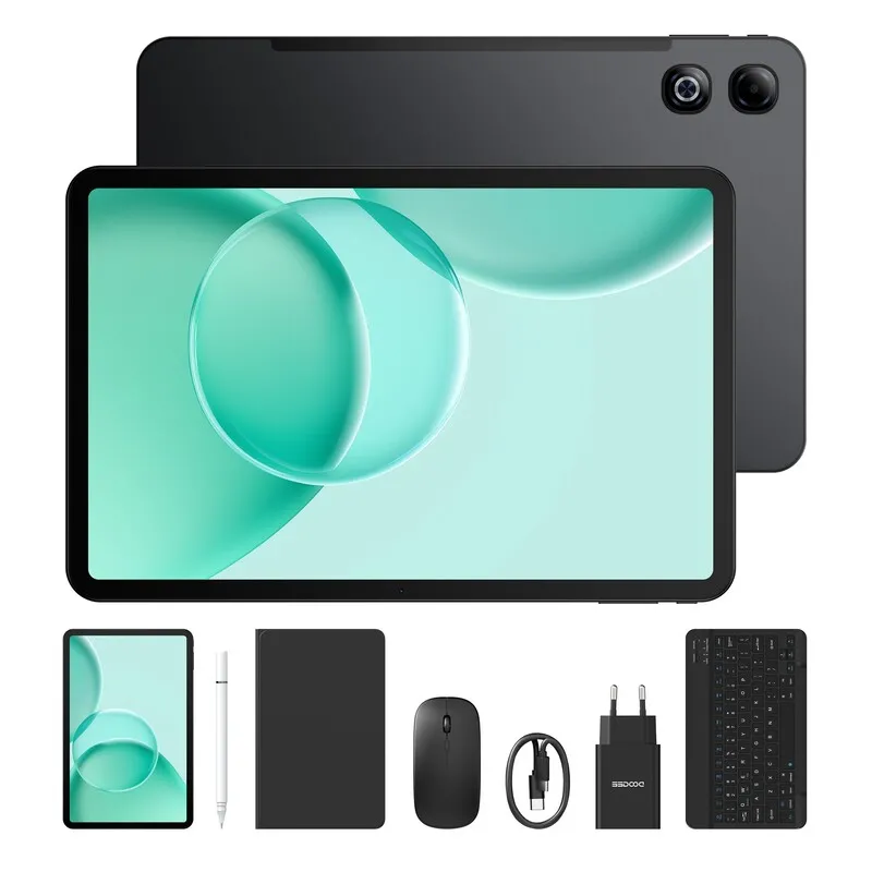 Планшет Doogee Tab G6 Max 13.4 6/256GB 4G (LTE) Obsidian Black VIP Edition (UA)