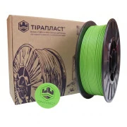 Пластик для 3D-принтера Тірапласт PLA 1.75 мм 0,75кг, neon lime (25287/25274) (UA)