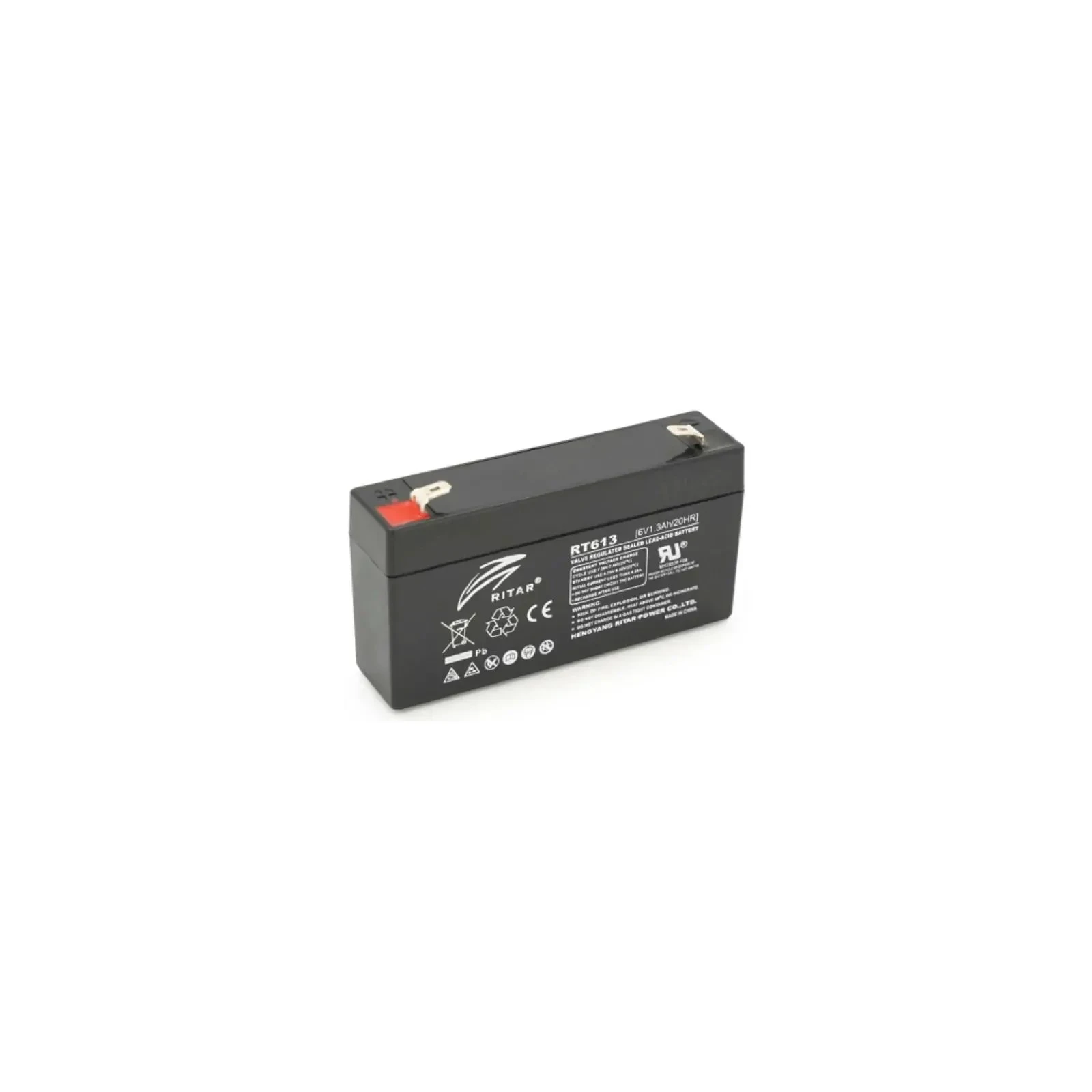 Ritar RT613, 6V 1.3Ah (RT613B) (UA)