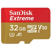 SanDisk 32GB microSD class 10 UHS-I U3 V30 A1 Extreme (SDSQXAF-032G-GN6MN) (UA)
