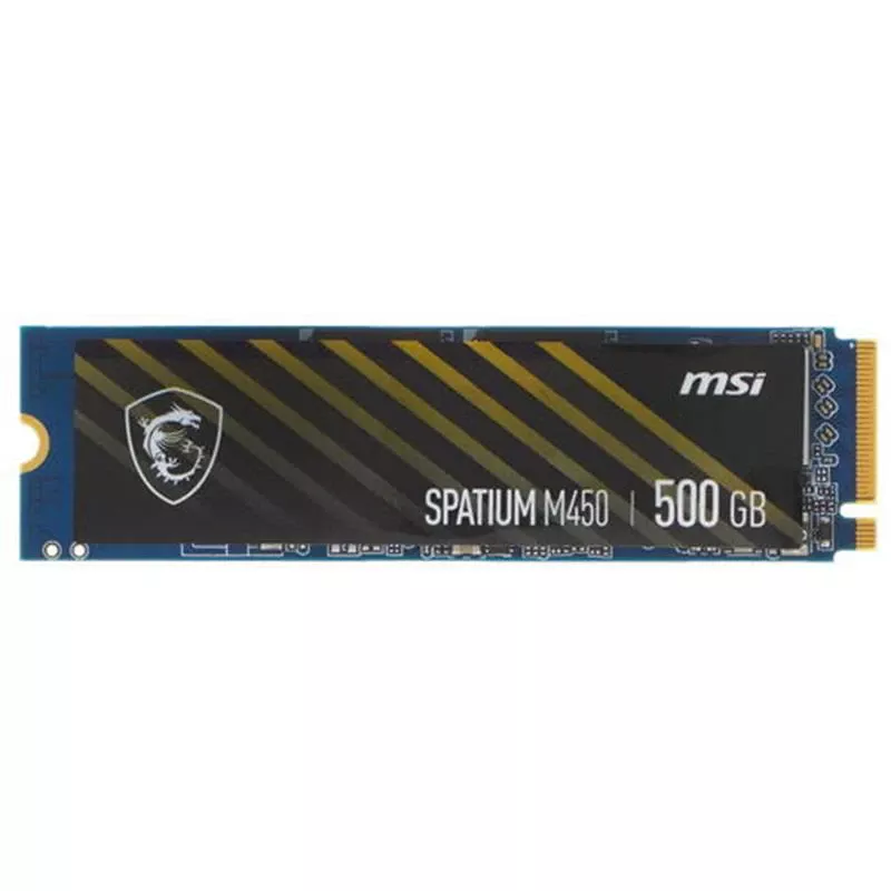 SSD диск 500GB MSI Spatium M452 M.2 2280 PCIe 4.0 x4 NVMe 3D NAND TLC (S78-440K210-P83) (UA)