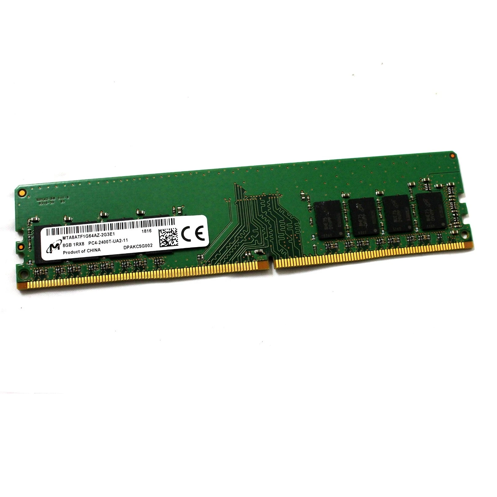 Оперативная память DDR4 8GB/2400 Micron (MTA8ATF1G64AZ-2G3B1) (UA)