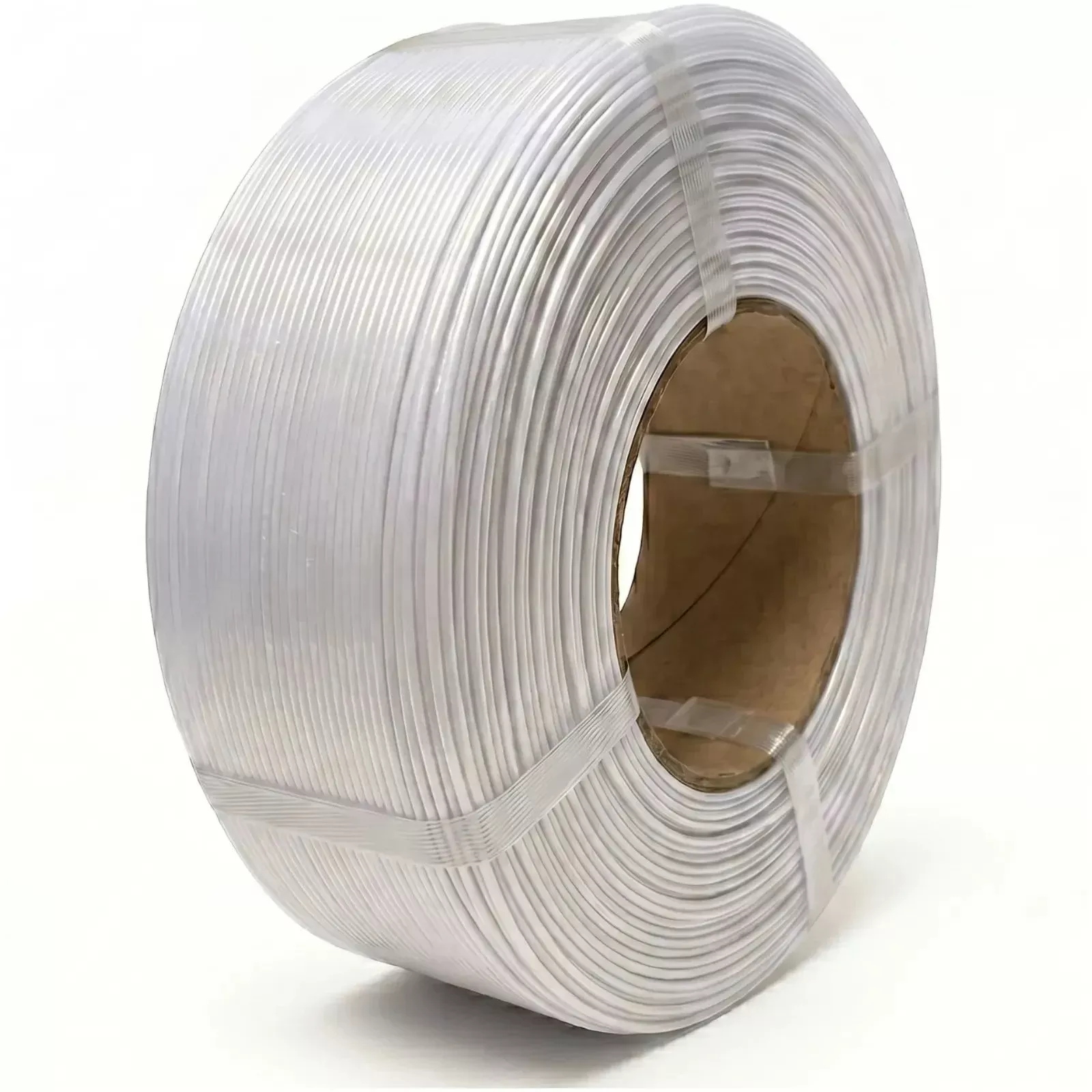 Пластик для 3D-принтера Тірапласт PETG Refill 1.75 мм 1,0 кг white (25296/25219) (UA)