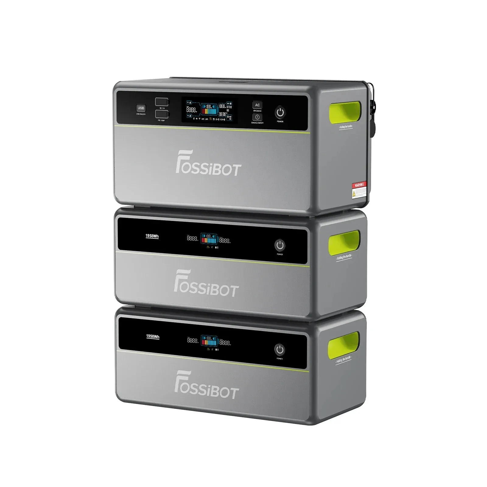 Зарядна станція FOSSIBOT FBP1200W+2Battery 5874Wh (FOSSiBOT F1200+2Battery) (UA)