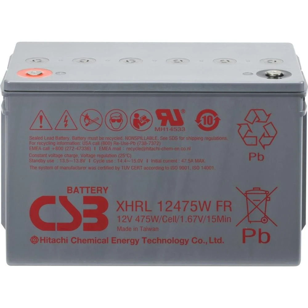 Акумулятор CSB Battery XHRL12475WFR (UA)
