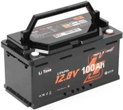 Аккумулятор LiTime LiFePO4 12.8V 100Ah Bluetooth (L12V100-100-H190-BT-4-AC150) (UA)