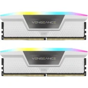 Corsair 32 GB (2x16GB) DDR5 6000 MHz Vengeance RGB White (CMH32GX5M2B6000C30W)