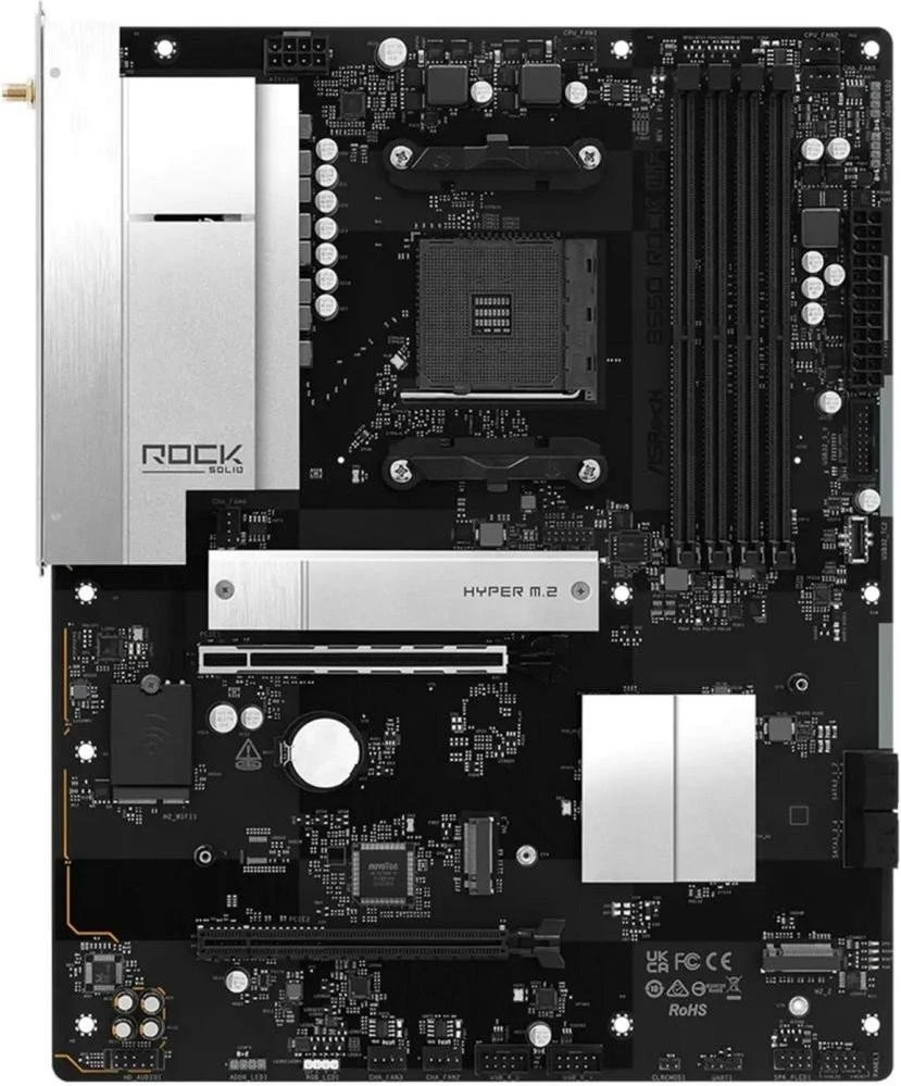 Материнская плата ASRock B550 ROCK WIFI (UA)