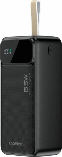 Мобільна батарея Choetech B734 40000mAh 65W Black (B734-BK) (UA)