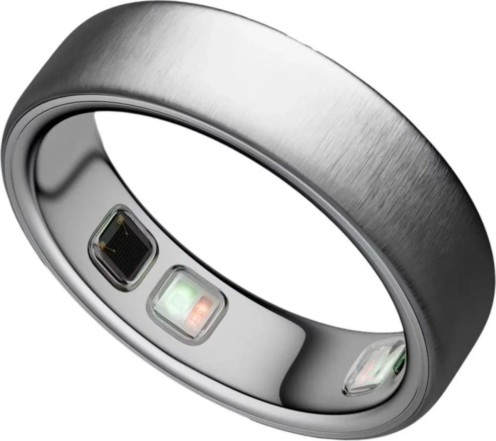 Смарт-кольцо Oura Ring 5 Brushed Silver - Size 7 (JZ90-61619-07)