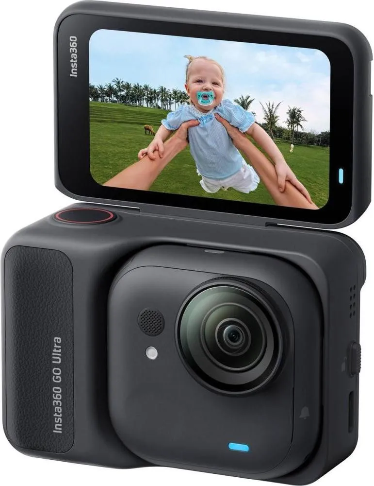 Экшн-камера Insta360 GO Ultra Midnight Black (CINSABEA/B)