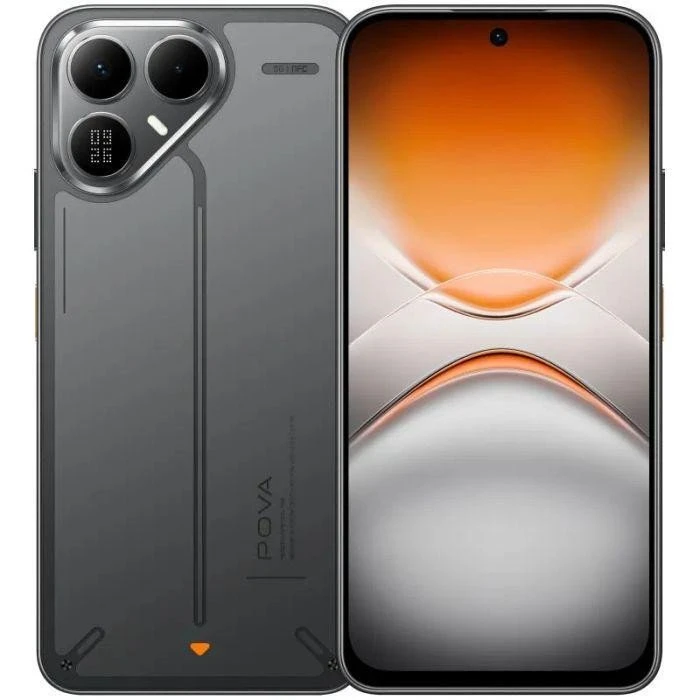 Телефон Tecno POVA 8 5G 8/128GB Graphite Black (4894947132322) (UA)