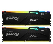 Kingston FURY 64GB (2x32GB) 6000 CL36 Beast RGB Black (KF560C36BBE2AK2-64) EU