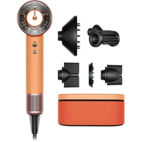 Фен Dyson Supersonic HD16 Nural Straight/Wavy Ceramic Apricot/Topaz (176964-01)