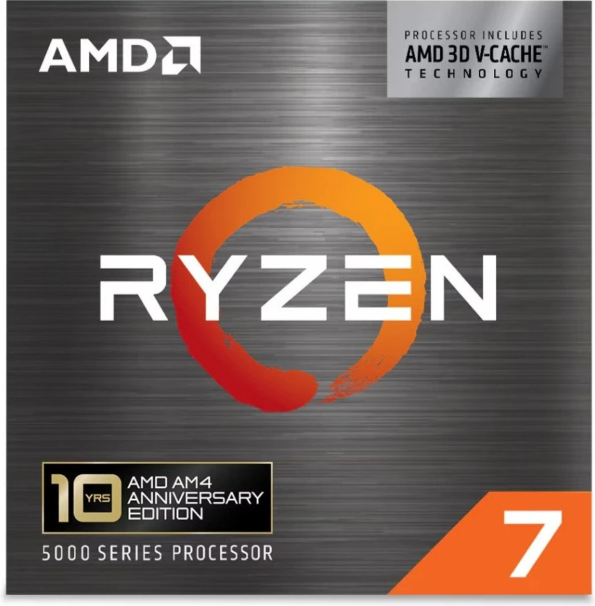 Процесор AMD Ryzen 7 5800X3D 10th AM4 Anniversary Edition (100-100000651POF)