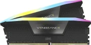 Corsair 64 GB (2x32 GB) DDR5 6400 MHz Vengeance RGB Black (CMH64GX5M2Y6400C32)