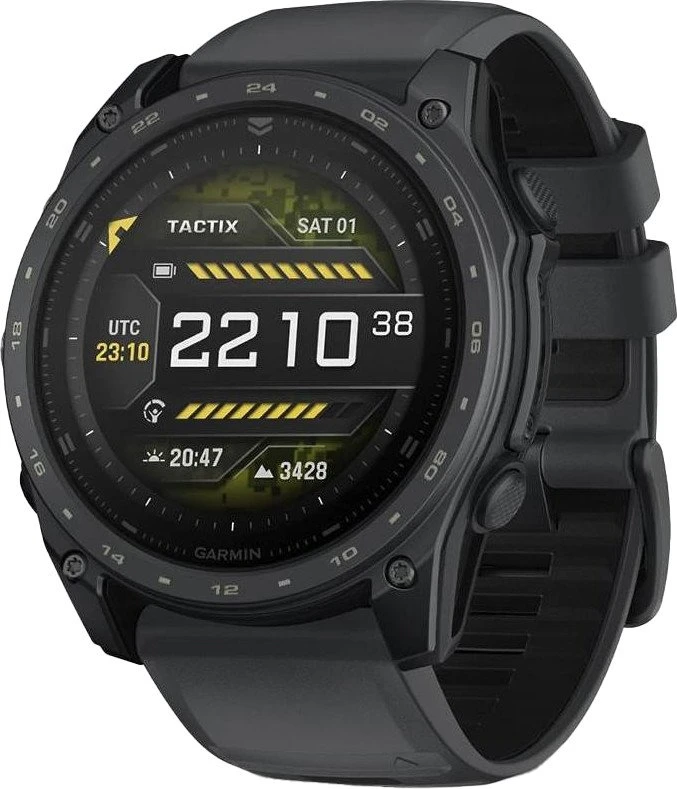Смарт-годинники Garmin tactix 8 - 51 мм AMOLED Cerakote Slate Grey з Applied Ballistics Ultralight (010-04553-00/01) 010-0