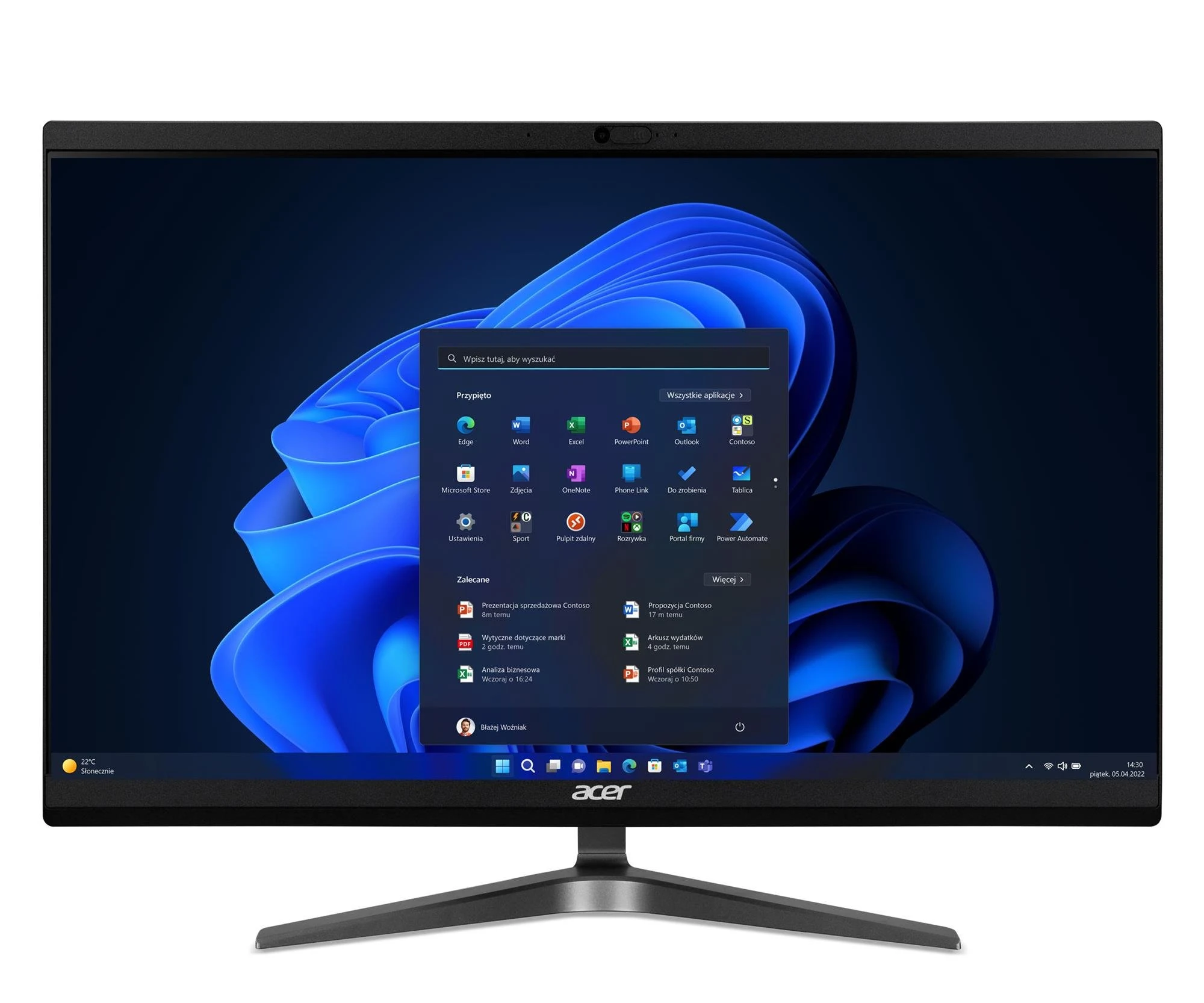 Компьютер Acer Veriton 2000 AIO 24 i5-14400/8GB/512/Win11P (VZ2724G || DQ.R2QEH.004) EU