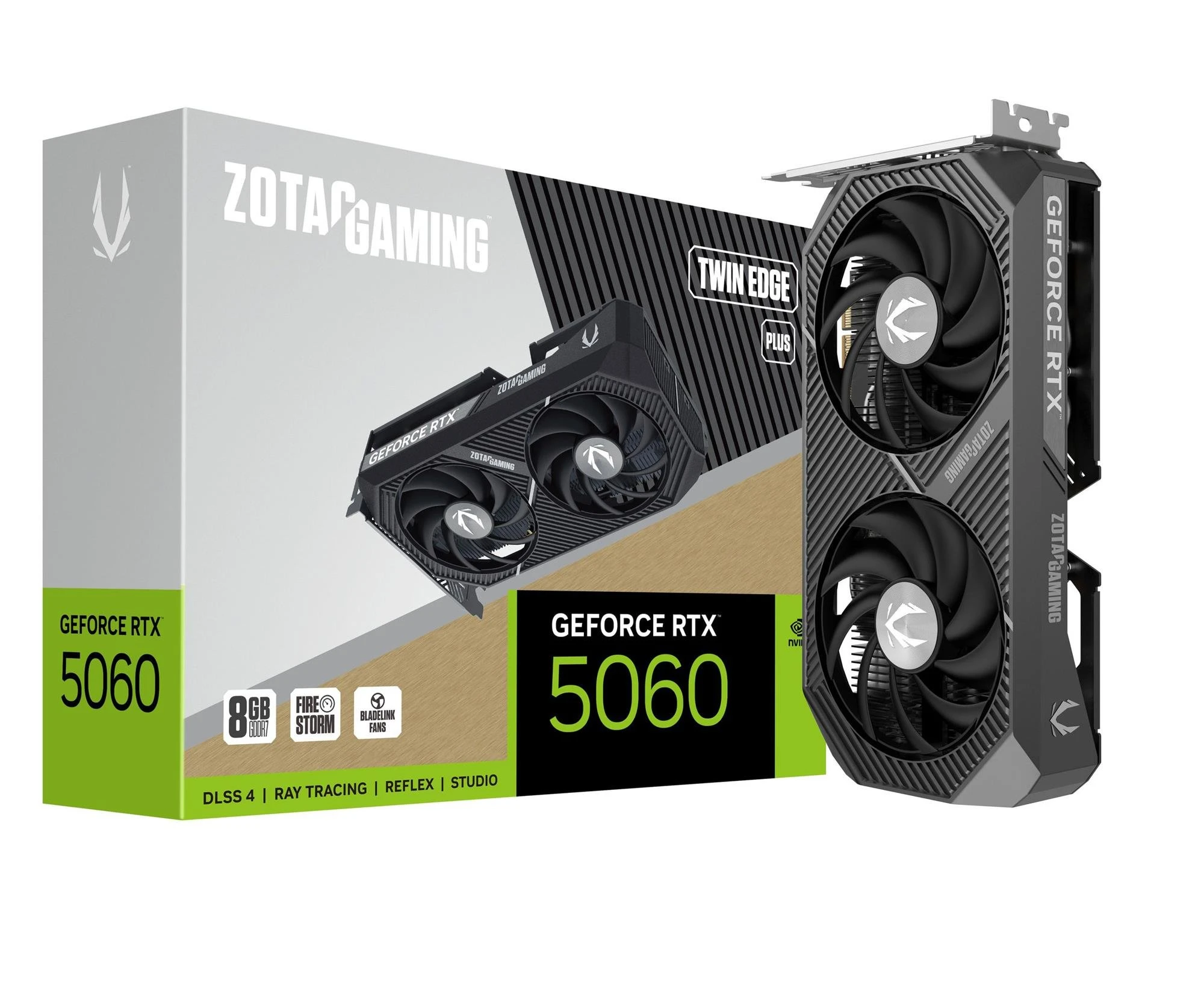 Видеокарта Zotac GAMING GeForce RTX 5060 Twin Edge PLUS (ZT-B50600E2-10M) EU