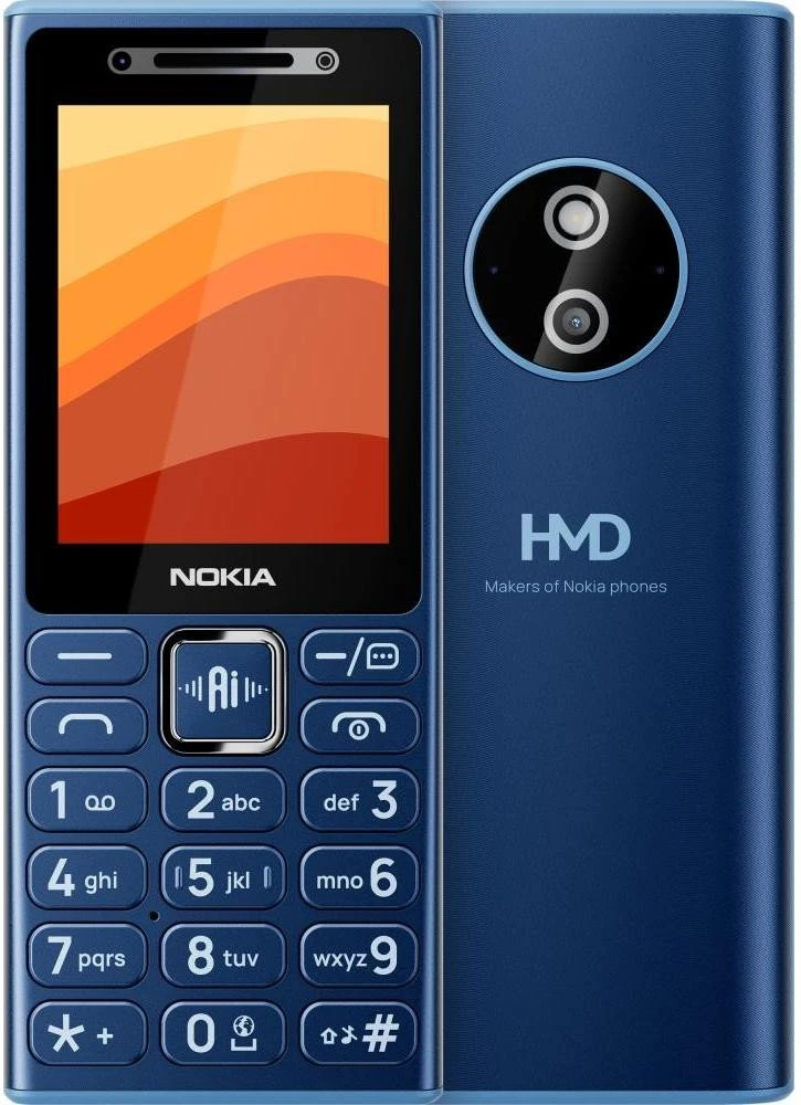 Телефон Nokia 210 4G DS 2026 Dark Blue (UA)