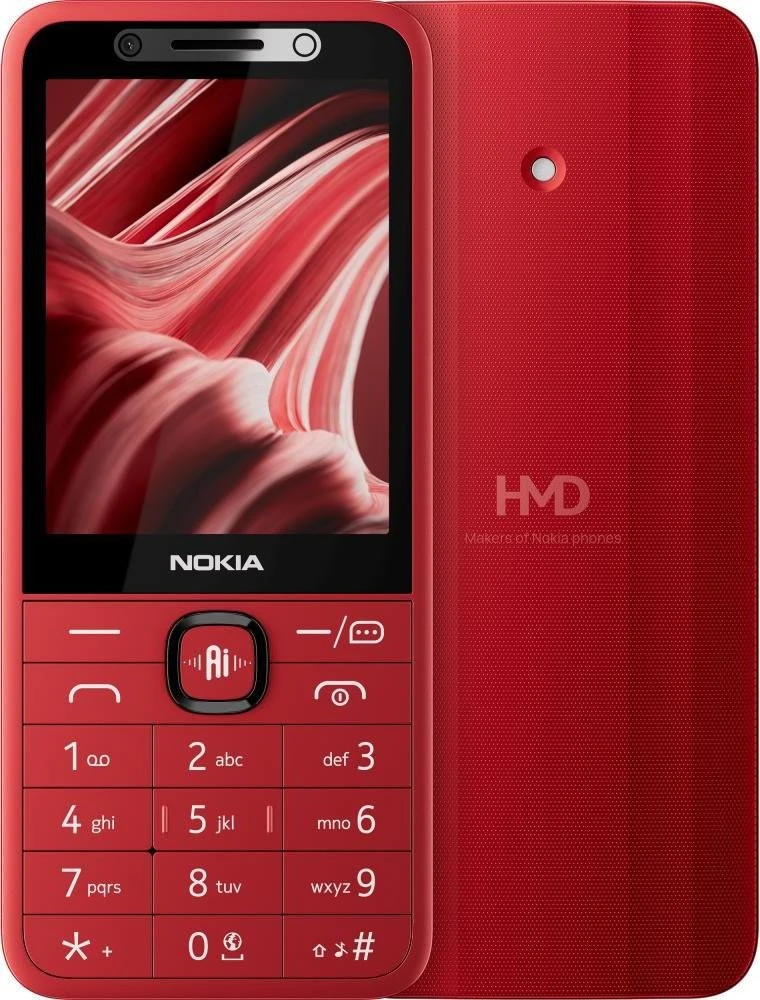 Телефон Nokia 215 4G DS 2026 (2nd Edition) Red (UA)