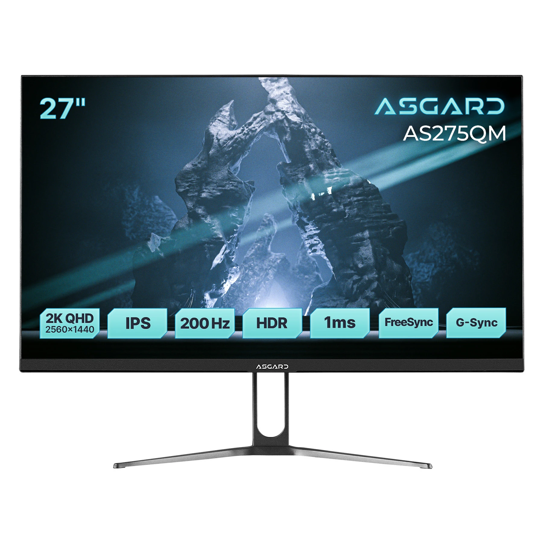 Монітор ASGARD Gaming 27 AS275QM IPS Black 200Hz (UA)
