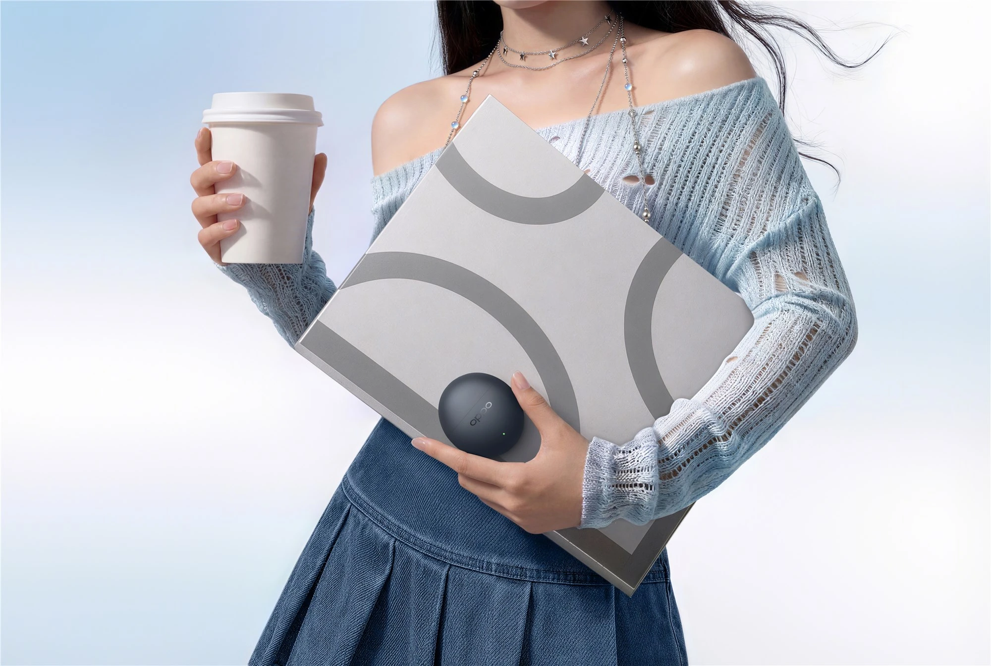 Гарнітура Oppo Enco Air5s Lunar White (ETEF1 White) (UA)
